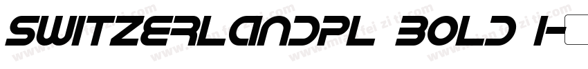 Switzerlandpl Bold I字体转换